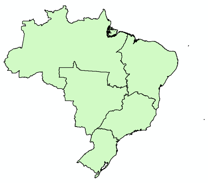 DIVISÃO REGIONAL DO BRASIL - IBGE 